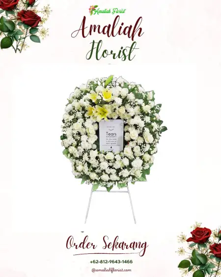 Krans Bunga Duka Kedamean